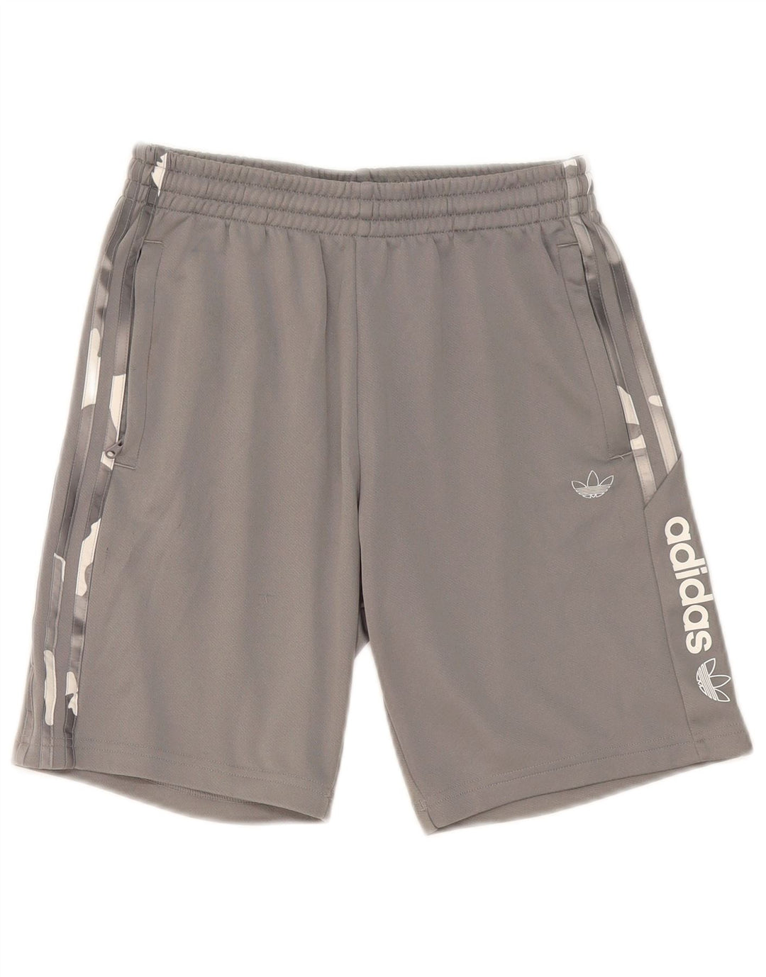 Adidas Graphic Sports Shorts til drenge 13-14 år Grå Camouflage Polyester