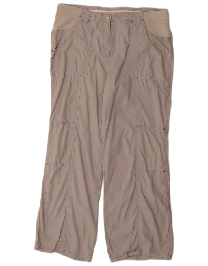 Marks & Spencer Straight Cargo Bukser til kvinder UK 14 Large W34 L30 Grå