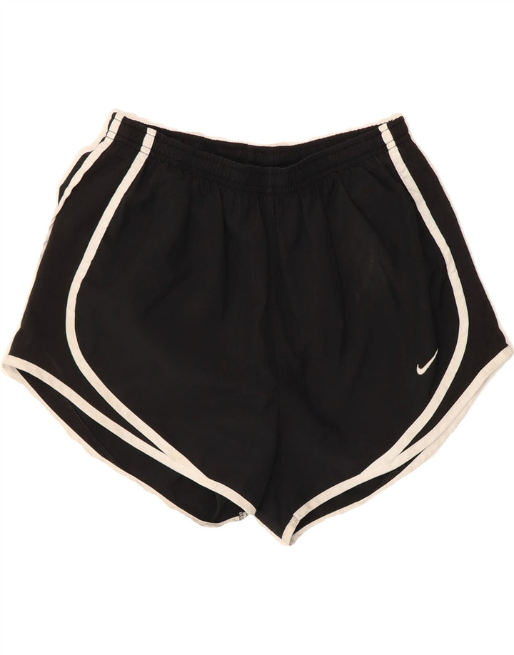 NIKE Womens Dri Fit Sport Shorts UK 8 Small Black Polyester Vintage Nike and Second-Hand Nike from Messina Hembry 