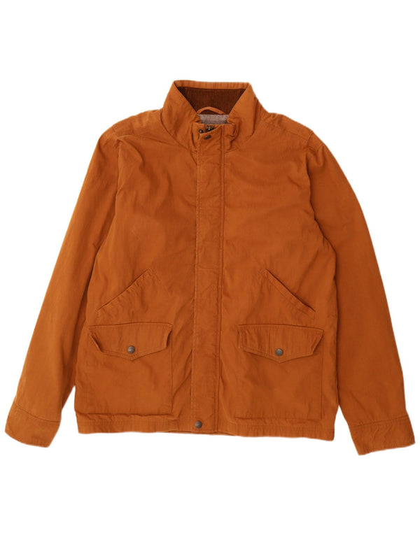 FAT FACE Bomberjakke til mænd UK 40 Stor brun bomuld