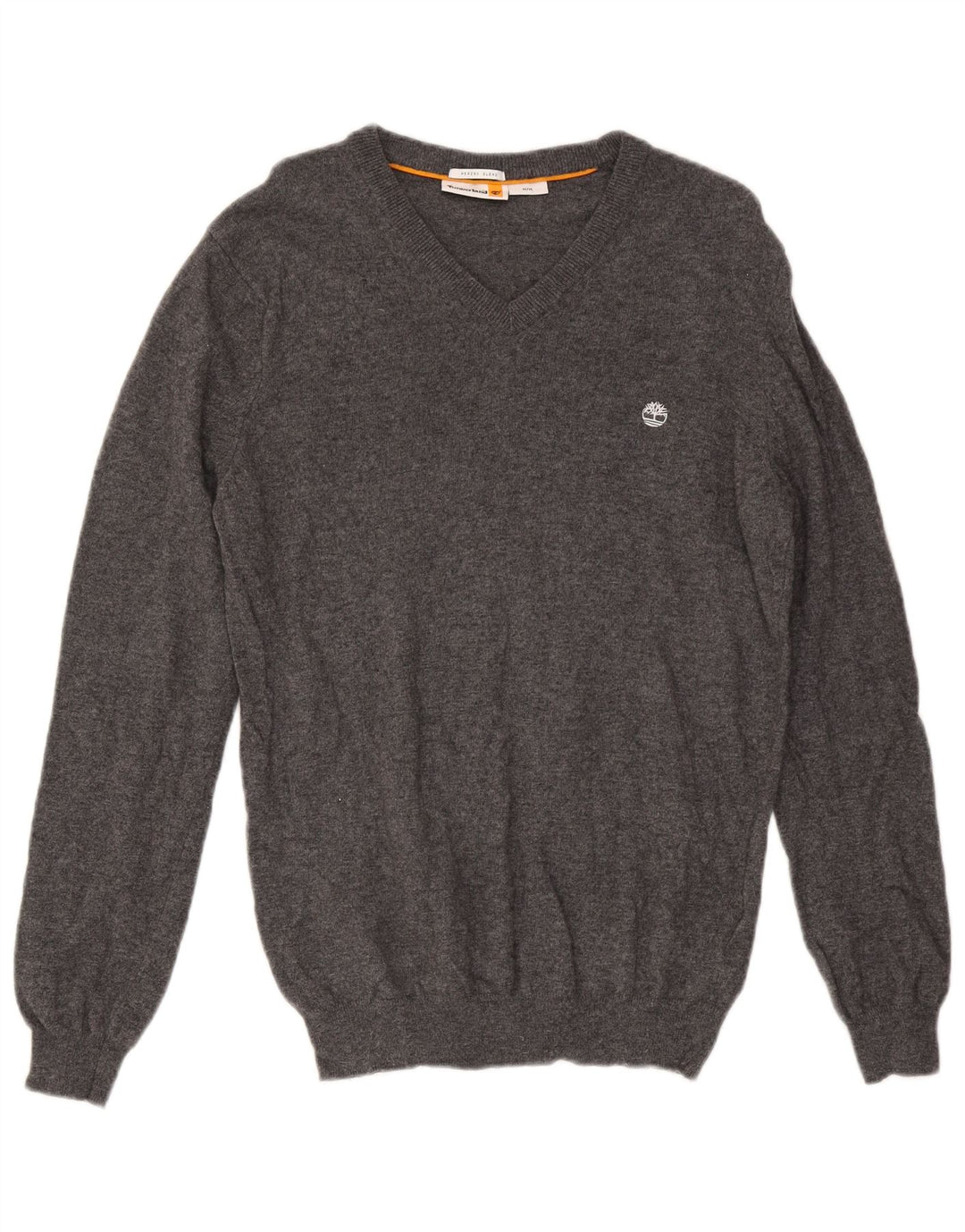 Timberland Herre V-hals sweater mellemgrå uld