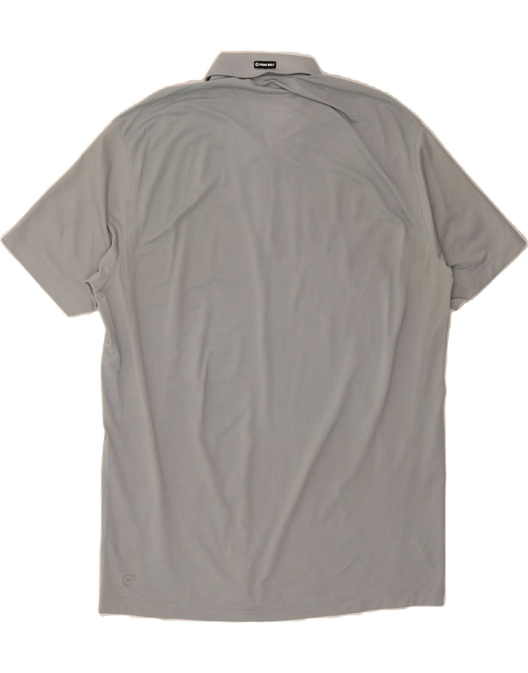 PUMA Mens Polo Shirt XL Grey Polyester Vintage Puma and Second-Hand Puma from Messina Hembry 