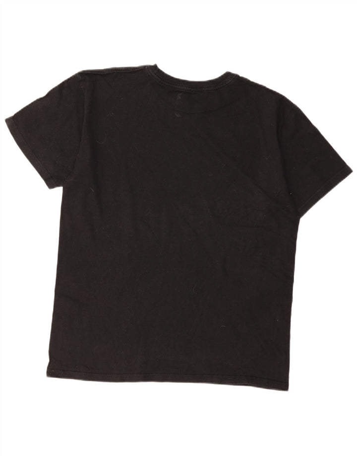 Vans Herre Grafisk T-Shirt Top Medium Sort Bomuld