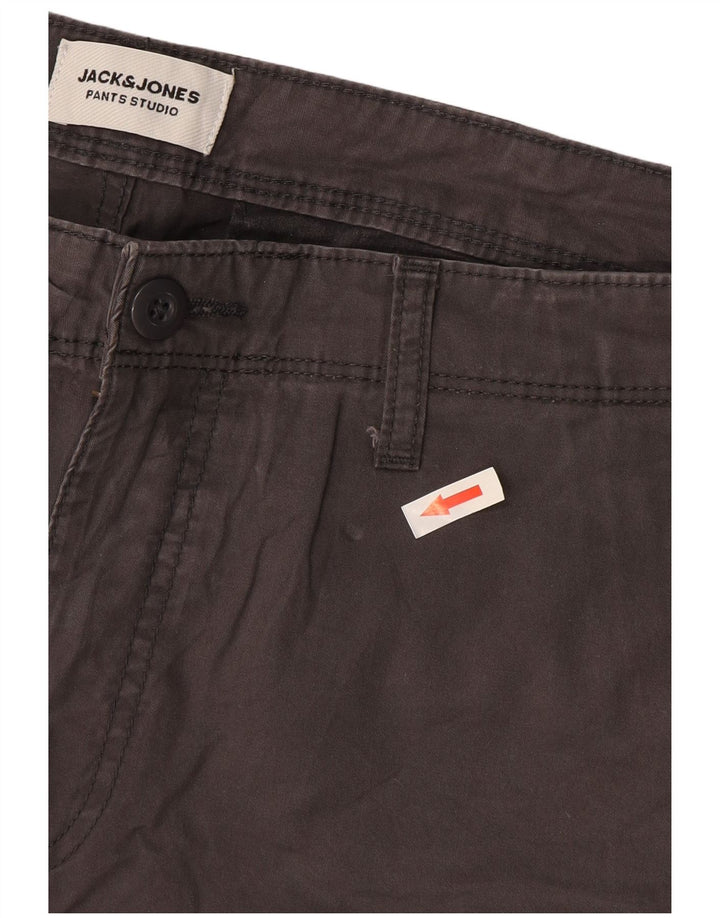 Jack & Jones Herre Cargo Shorts Large W36 Grå Bomuld