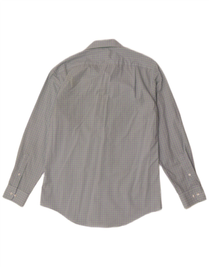 Tommy Hilfiger Herreskjorte str. 15 1/2 Medium Blue Ternet Bomuld