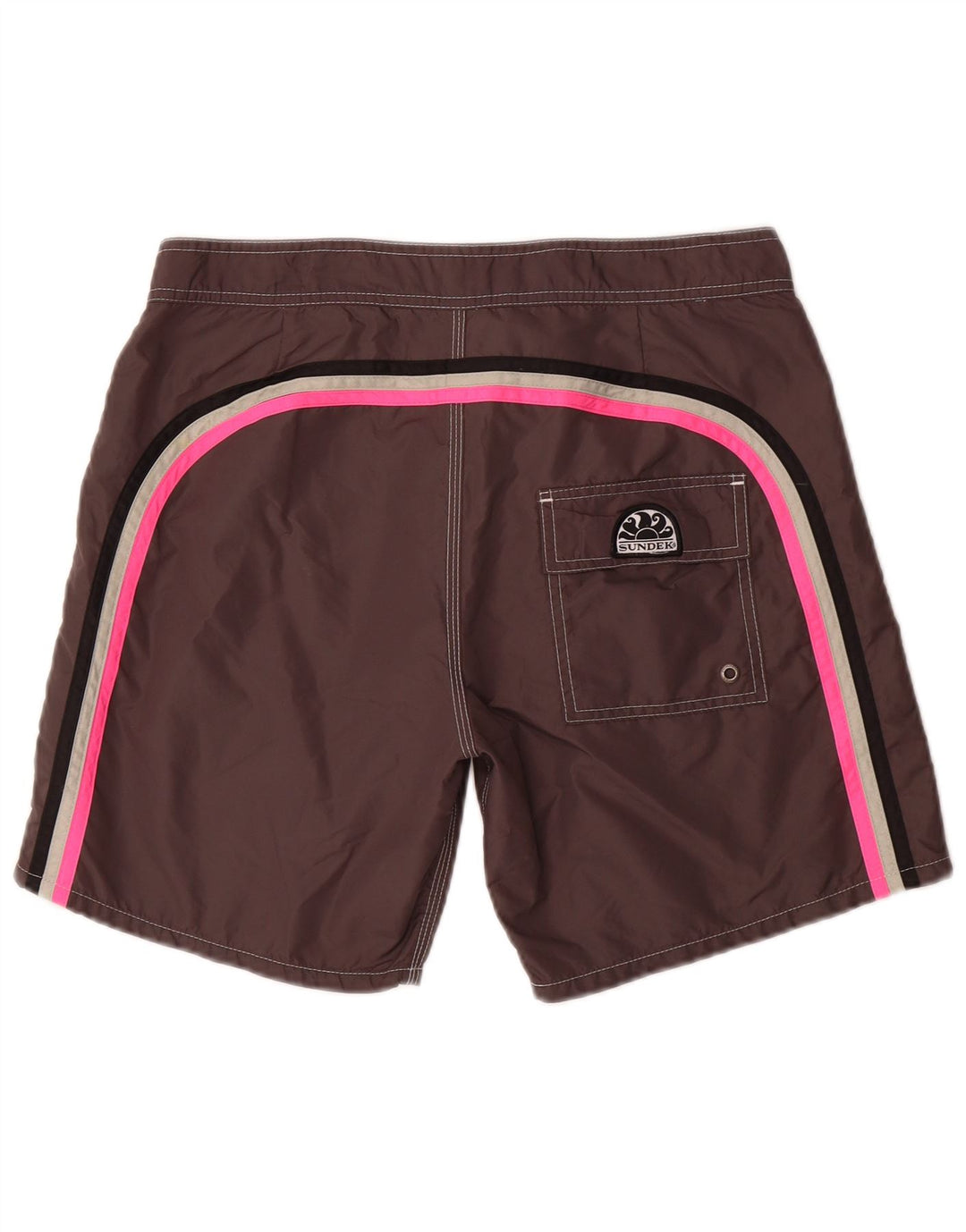 Sundek Herre svømmeshorts Medium Grå Nylon