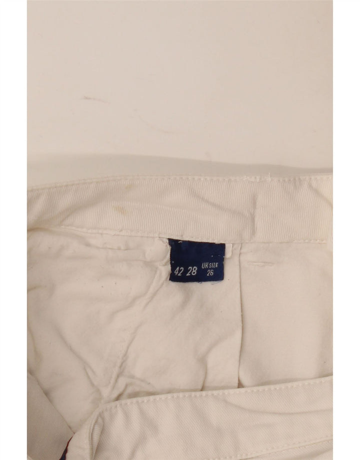 Trussardi Chino Shorts til kvinder W26 Small White