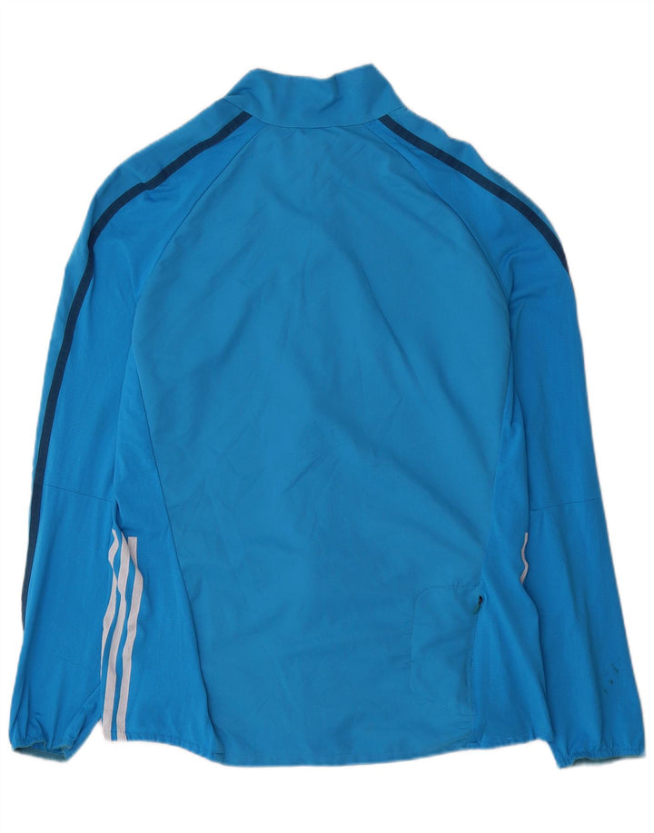 Adidas Herre Adizero Træningsdragt Topjakke Stor Blå Polyester