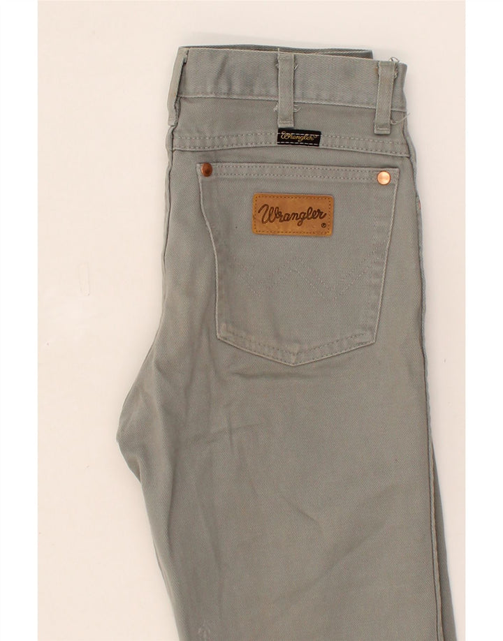 WRANGLER Mens Evolution Straight Jeans W27 L31  Grey Cotton Vintage Wrangler and Second-Hand Wrangler from Messina Hembry 
