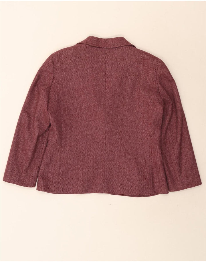 Luisa Spagnoli Dame 2-delt nederdelsæt IT 42 Medium W32 Burgundy