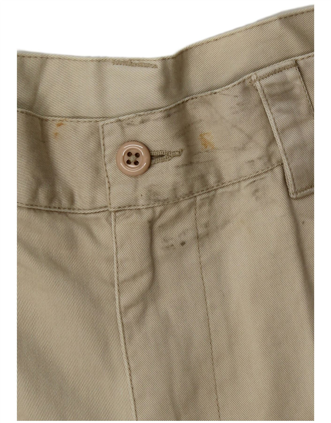 Dkny Herre Cargo Shorts W34 Stor Beige Bomuld