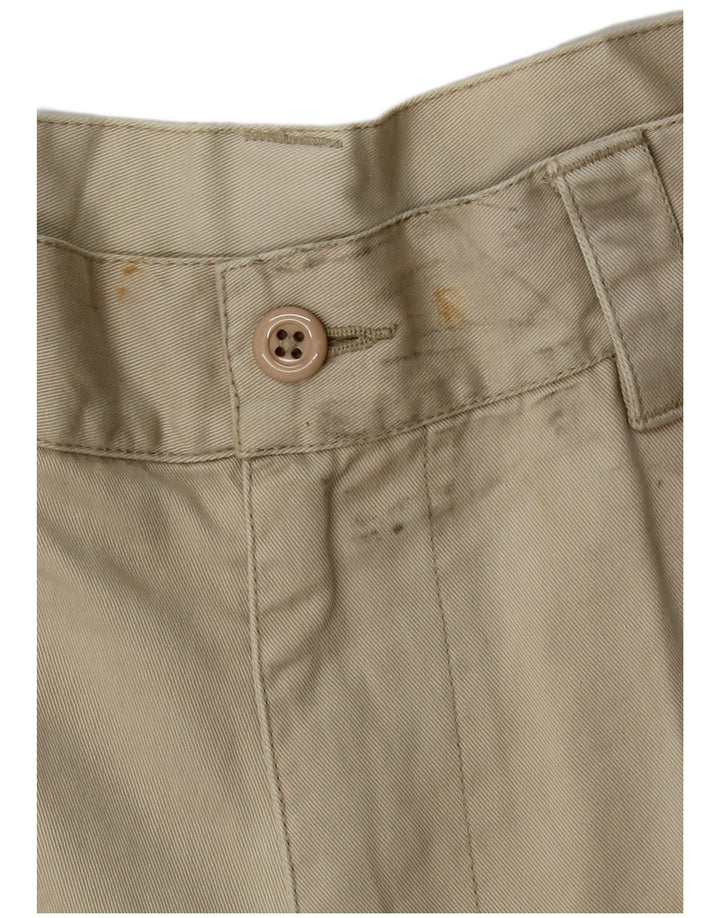 Dkny Herre Cargo Shorts W34 Stor Beige Bomuld