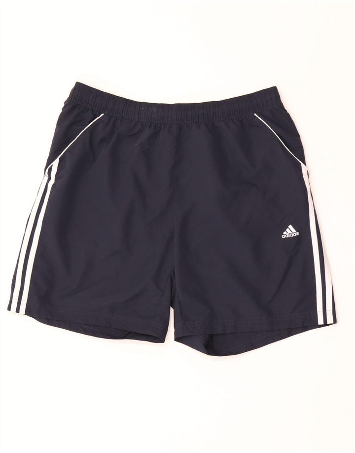Adidas Herre Clima 365 sportsshorts store marineblå polyester