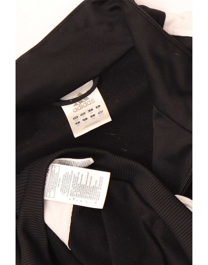 Adidas Træningsdragt til mænd Topjakke UK 48/50 XL Sort Colourblock Polyester