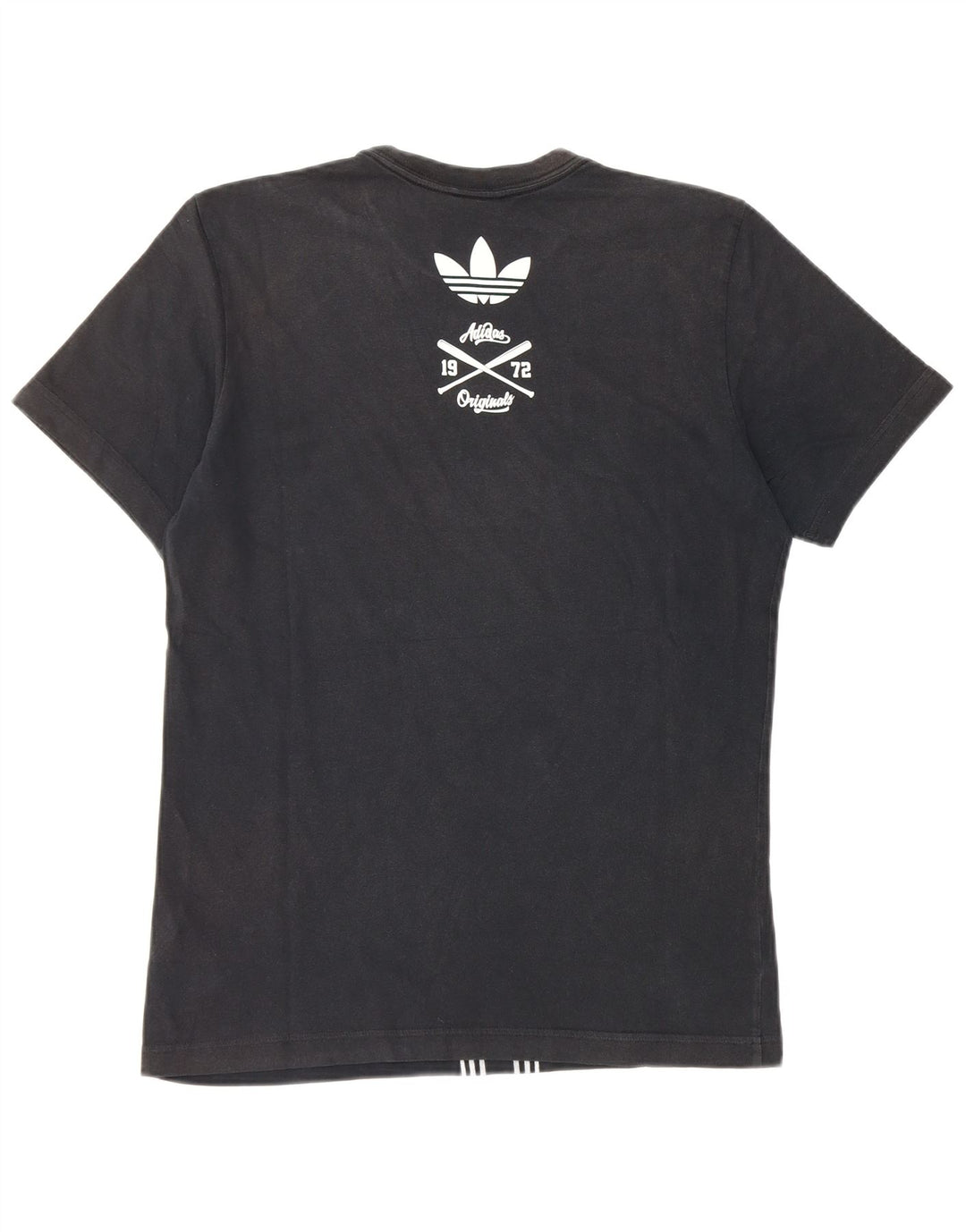Adidas Herre grafisk T-shirt top lille sort bomuld