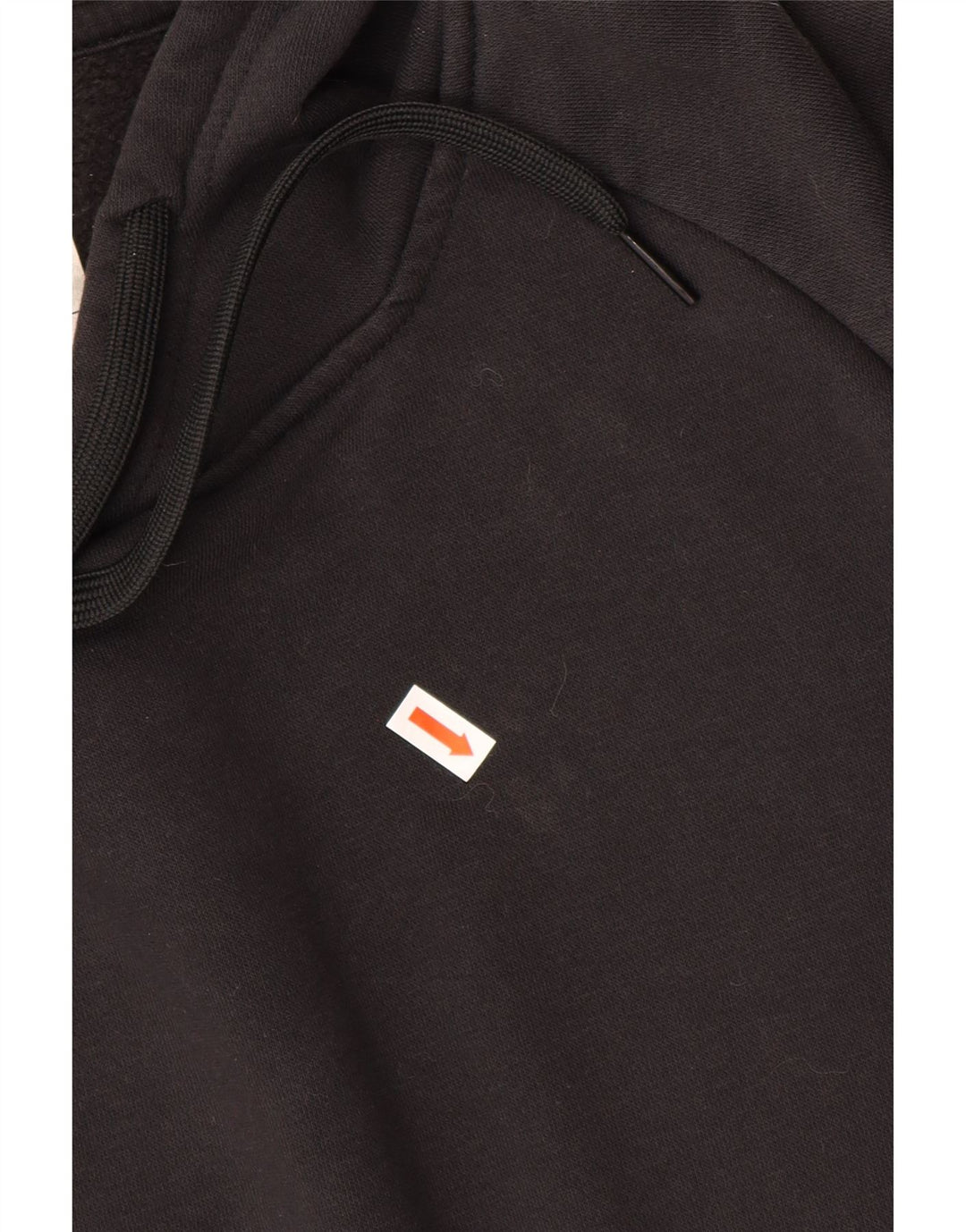 ADIDAS Mens Hoodie Jumper Medium Black Cotton