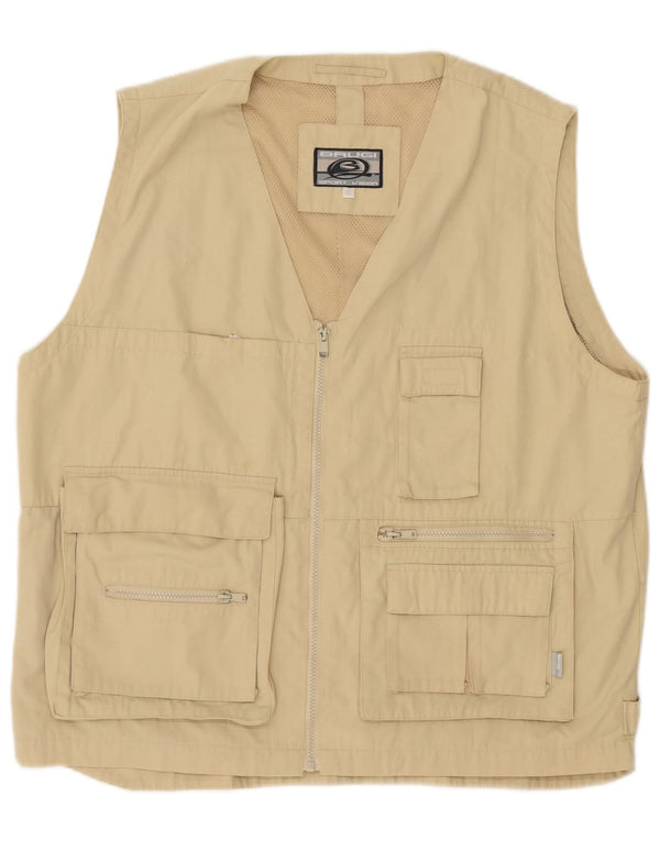 Brugi Herre Utility Gilet UK 42 XL Beige