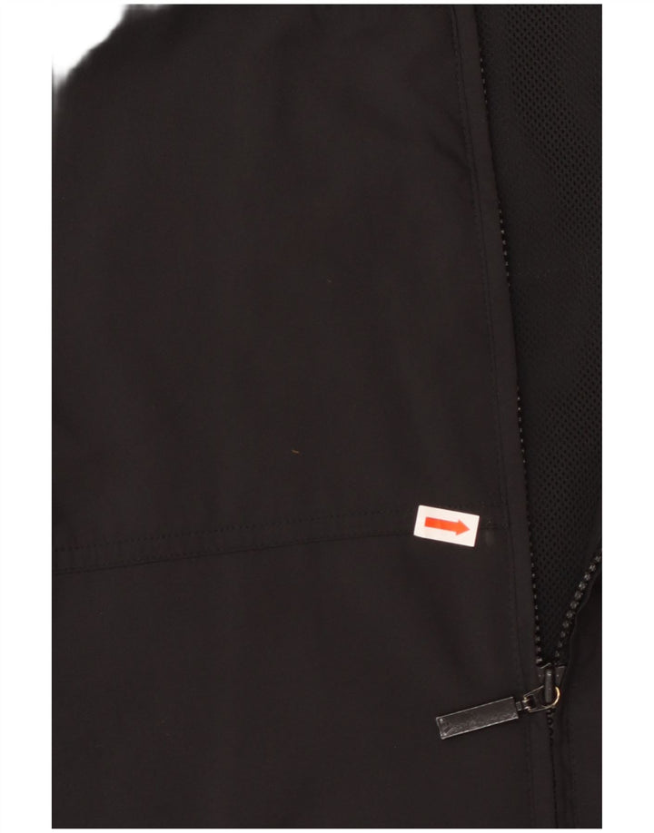 Adidas Kortærmet træningsdragt til mænd, lille jakke, sort polyester