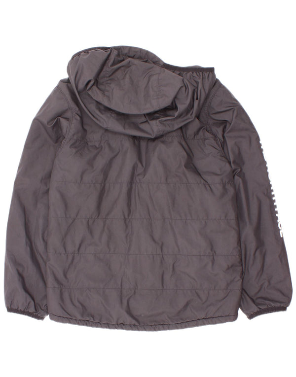 The North Face Boys Grafisk hættepolstret jakke 7-8 år Lille sort