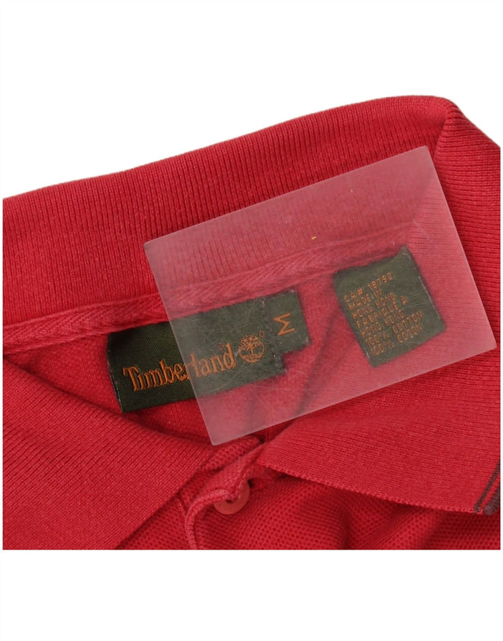 Timberland herre poloshirt Medium rød bomuld