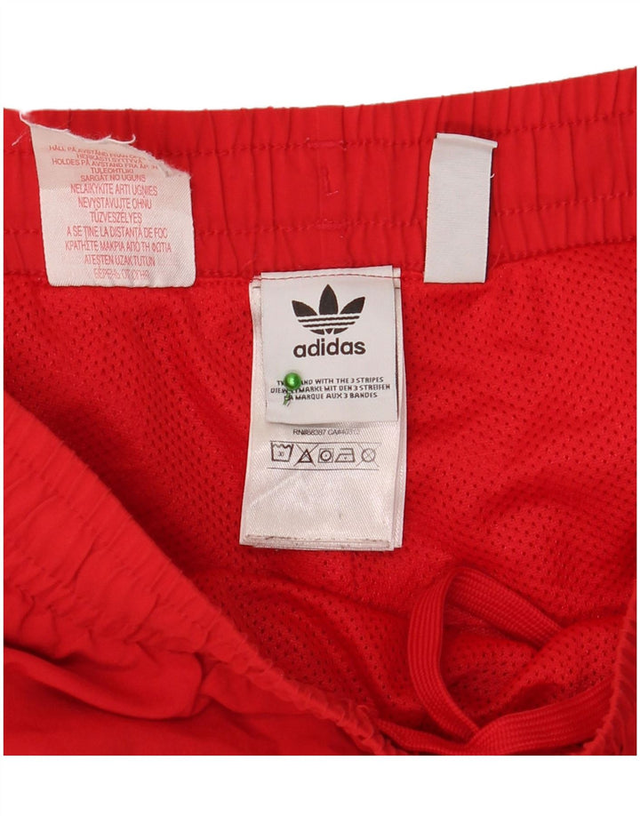 Adidas drenge sportsshorts 13-14 år rød polyester