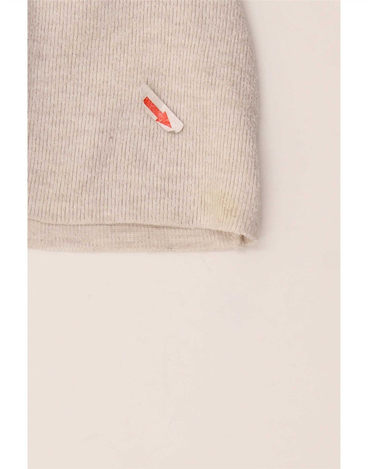 Zara Womens Crop Oversized Sweatshirt Jumper UK 10 Small Grå