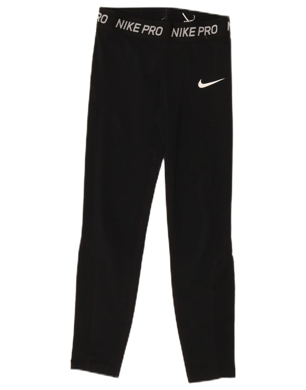 NIKE piger grafiske leggings 9-10 år sorte