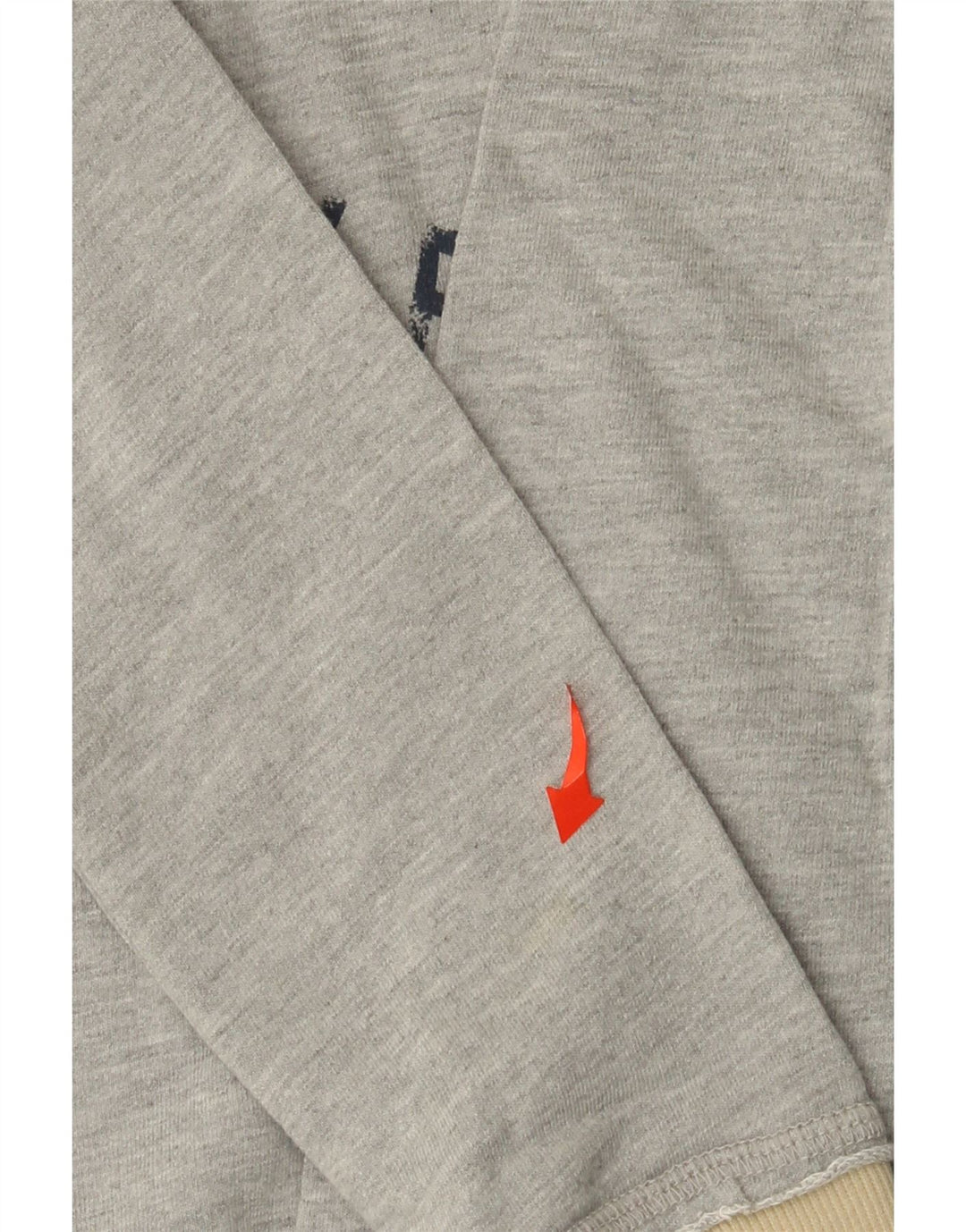 TRUSSARDI piger grafisk sweatshirt trøje 9-10 år stor grå bomuld