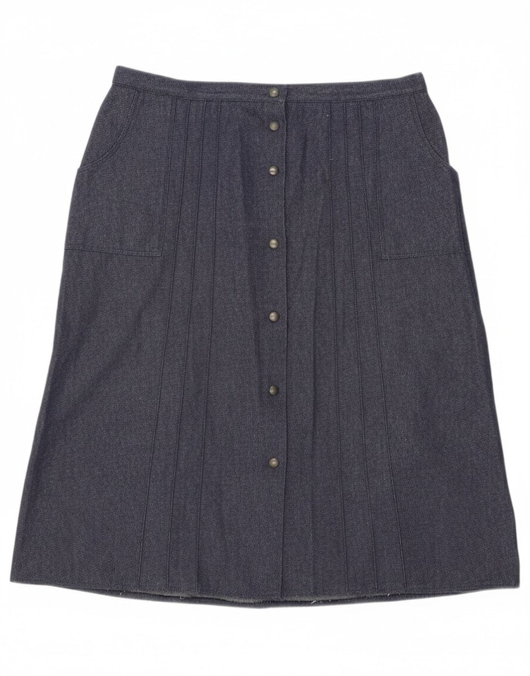 Vintage A-line nederdel til kvinder W34 Large Blue