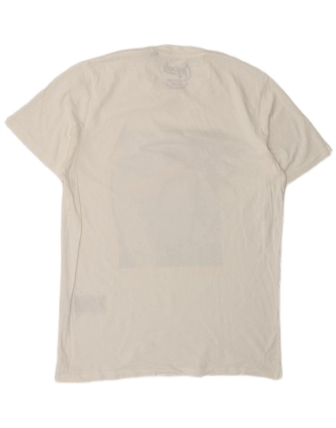 Jack & Jones Herre grafisk T-shirt Top Medium Hvid Bomuld