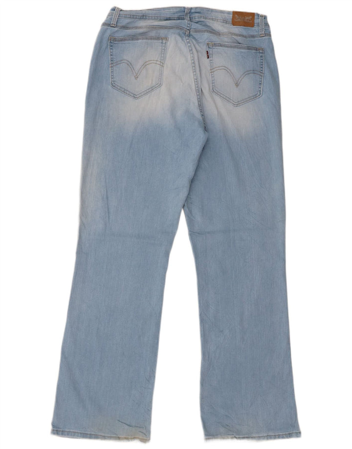 Levi's Dame 529 Curvy Bootcut Jeans W32 L32 Blå Bomuld