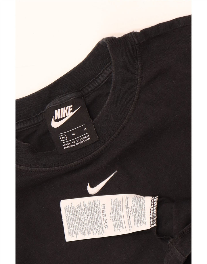 NIKE T-shirt top mellem sort bomuld til mænd