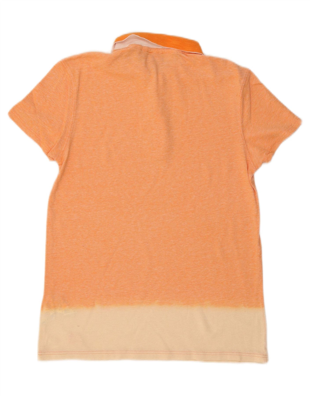 HUGO BOSS Poloshirt til mænd Medium Orange Colourblock Bomuld