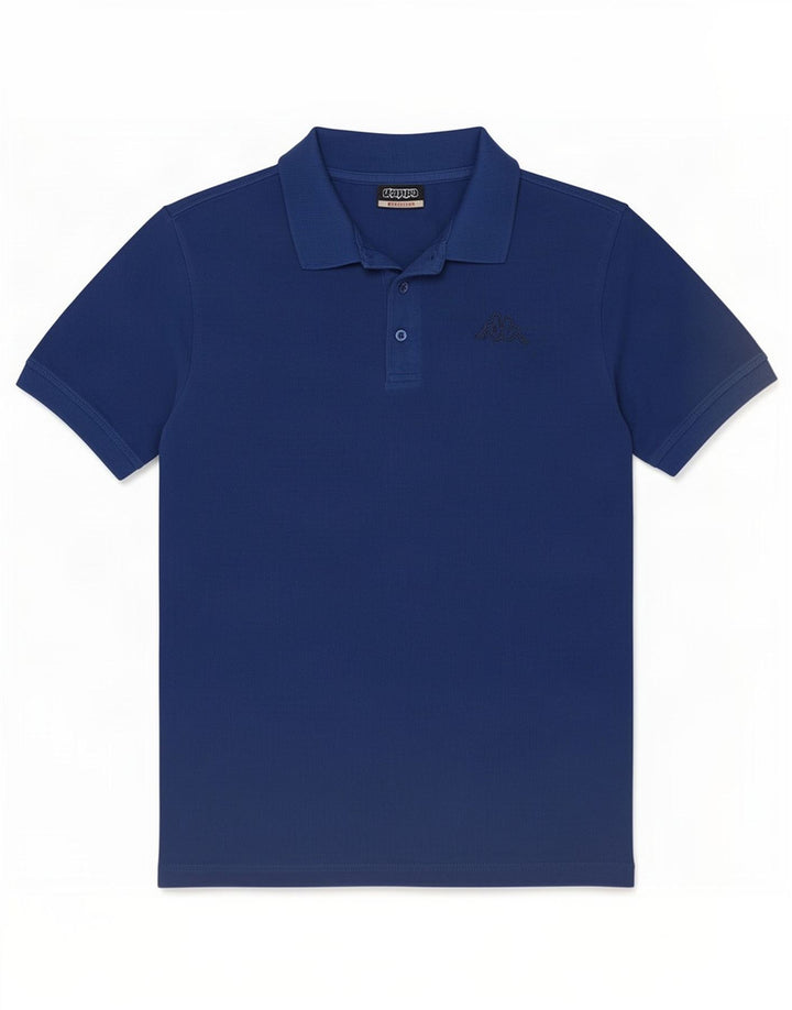 Kappa herre poloshirt Medium blå bomuld