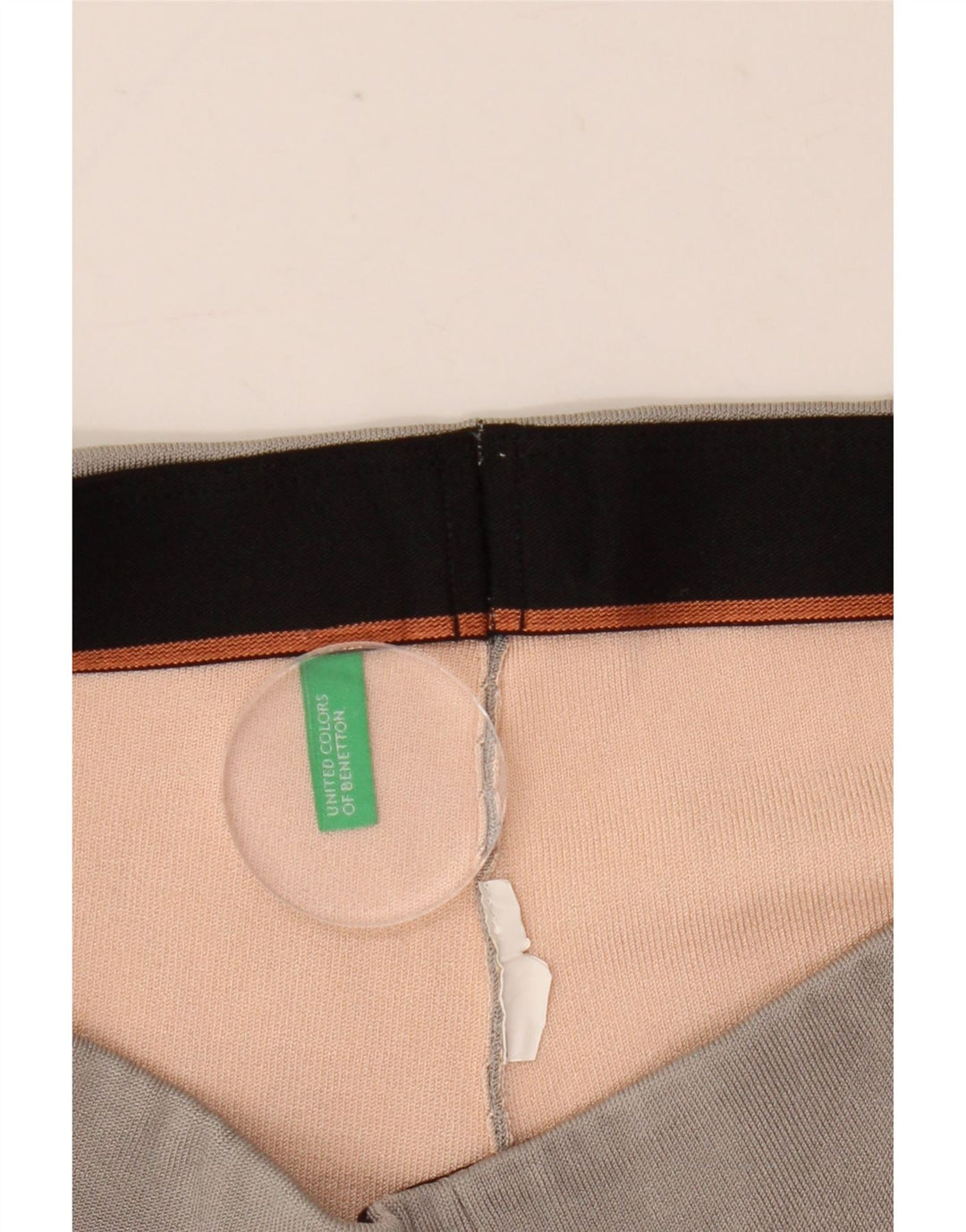 Benetton Casual Shorts til kvinder W30 Medium Grey Colourblock