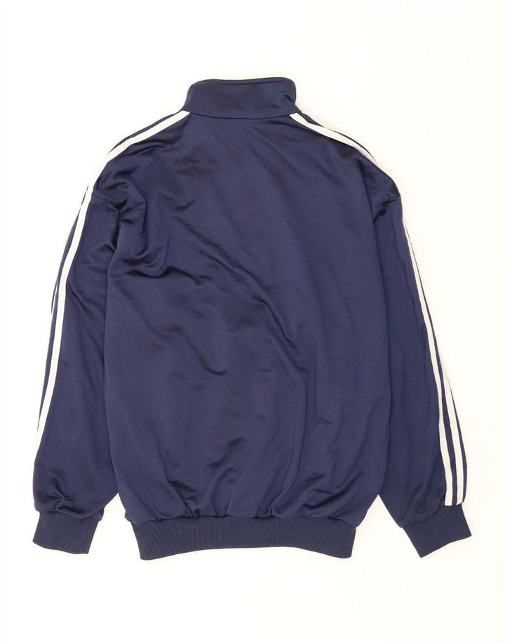 ADIDAS Herre Loose Fit træningsdragt Topjakke UK 34/36 Small Navy Blue