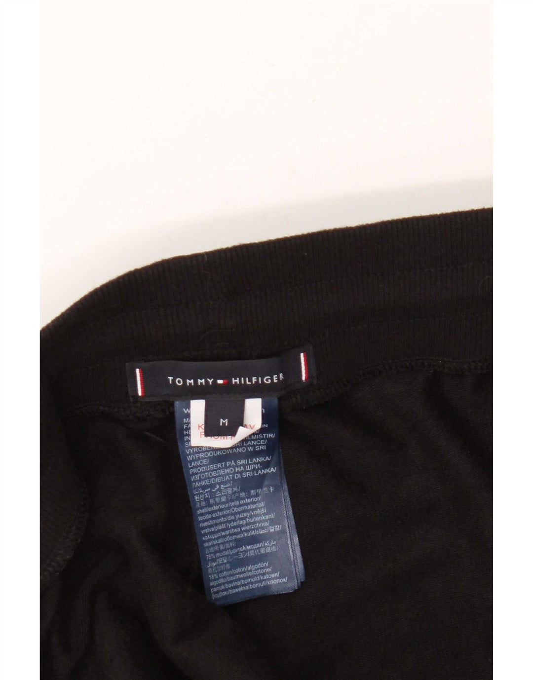 Tommy Hilfiger Herre træningsdragt Bukser Joggers Medium Sort Colourblock