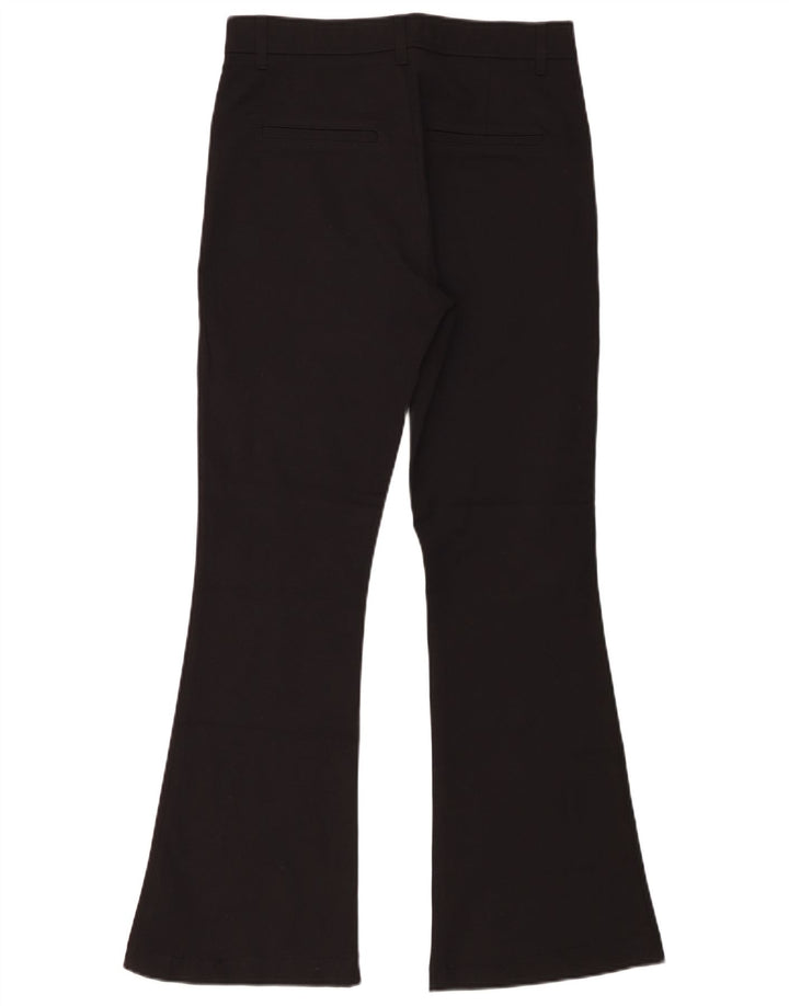 Zara Dame Flare Casual Bukser Medium W28 L29 Sort