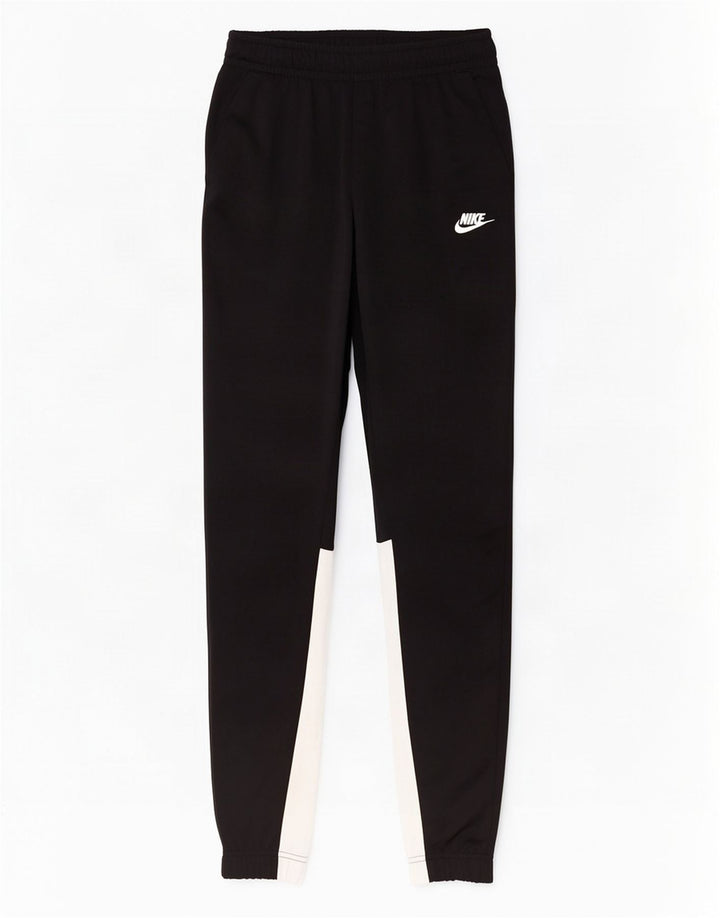 Nike Træningsdragt bukser til mænd Joggers Small Black Colourblock Polyester