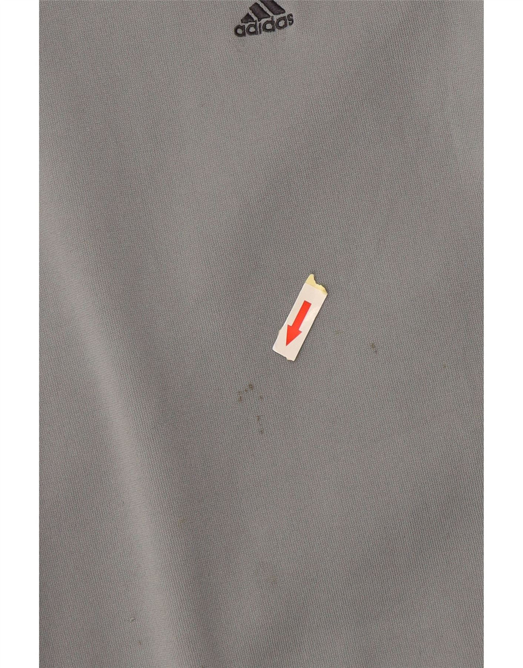 Adidas Hættetrøje til mænd Small Grå Colourblock Polyester