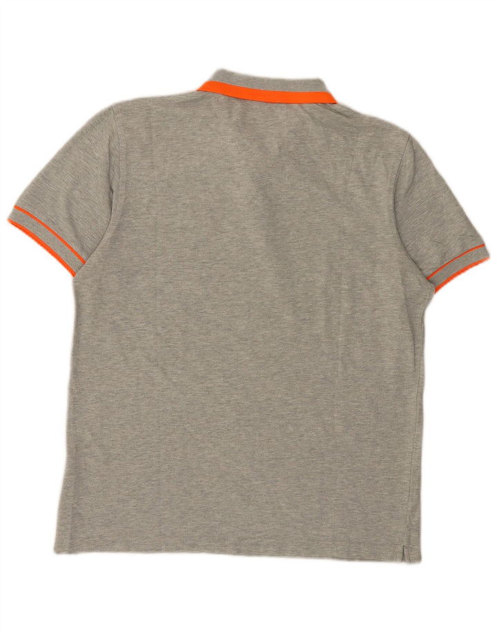 Sun68 herre poloshirt mellemgrå bomuld