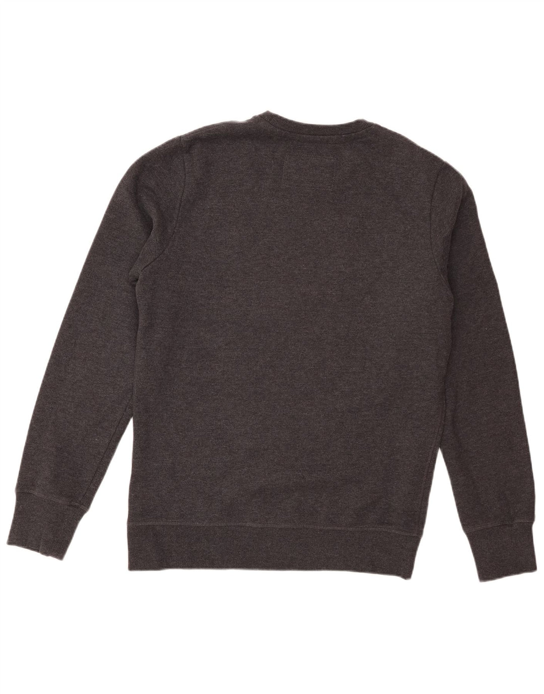 Superdry grafisk sweatshirt til mænd, stor grå bomuld