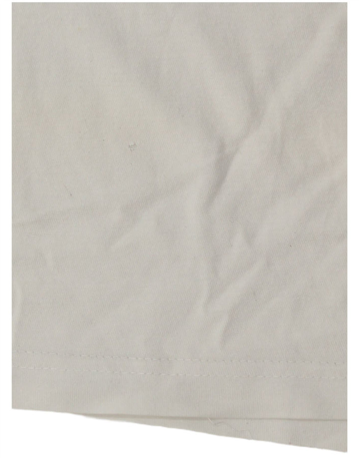 Nike Herre Standard Fit Grafisk T-Shirt Top XL Hvid Bomuld