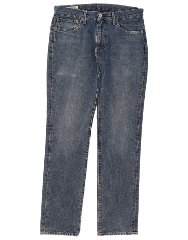 Levi's Herre 511 Slim Jeans W31 L32 Blå Bomuld