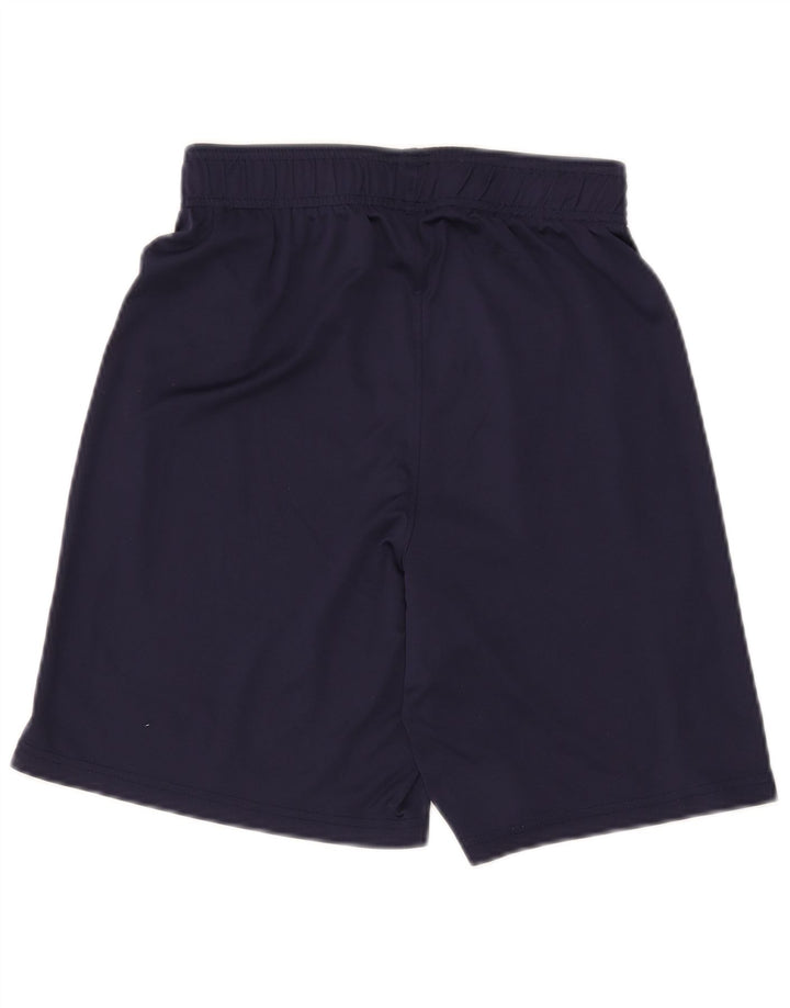 UNDER ARMOUR Mens Sport Shorts Small  Navy Blue Polyester