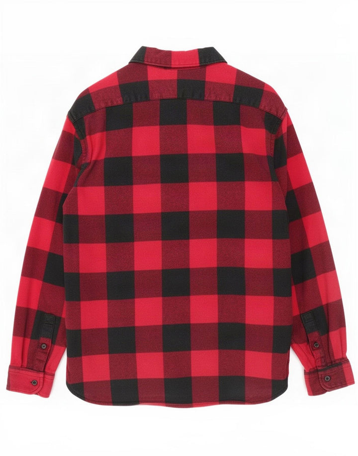 Levi's Herre Flanellskjorte Stor rød Gingham Bomuld