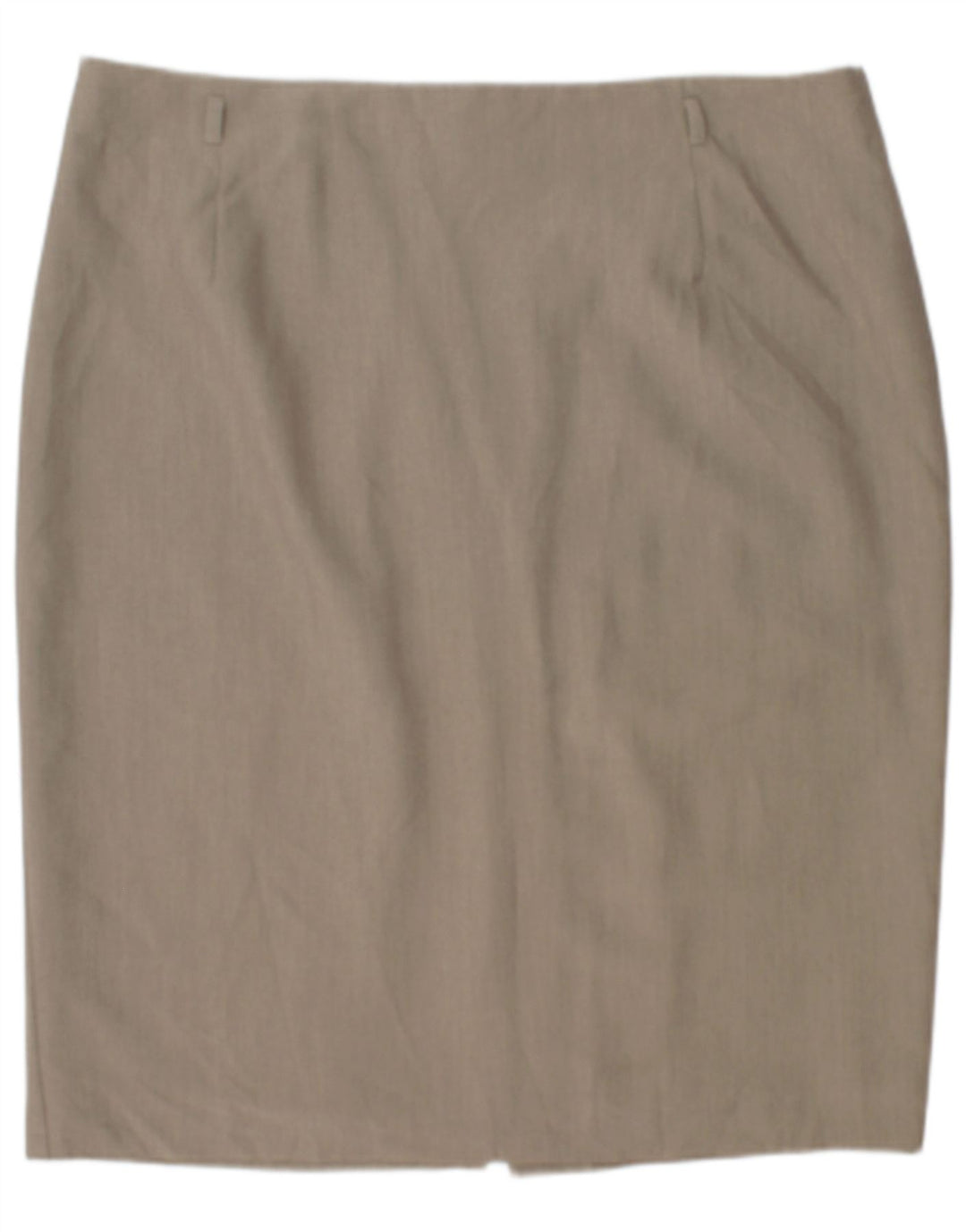 Marks & Spencer Womens Pencil Skirt UK 20 2XL W42 Beige Polyester