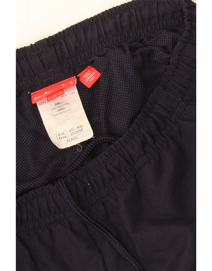 Puma Dame Vandtætte Bukser UK 10 Small Navy Blue Polyester