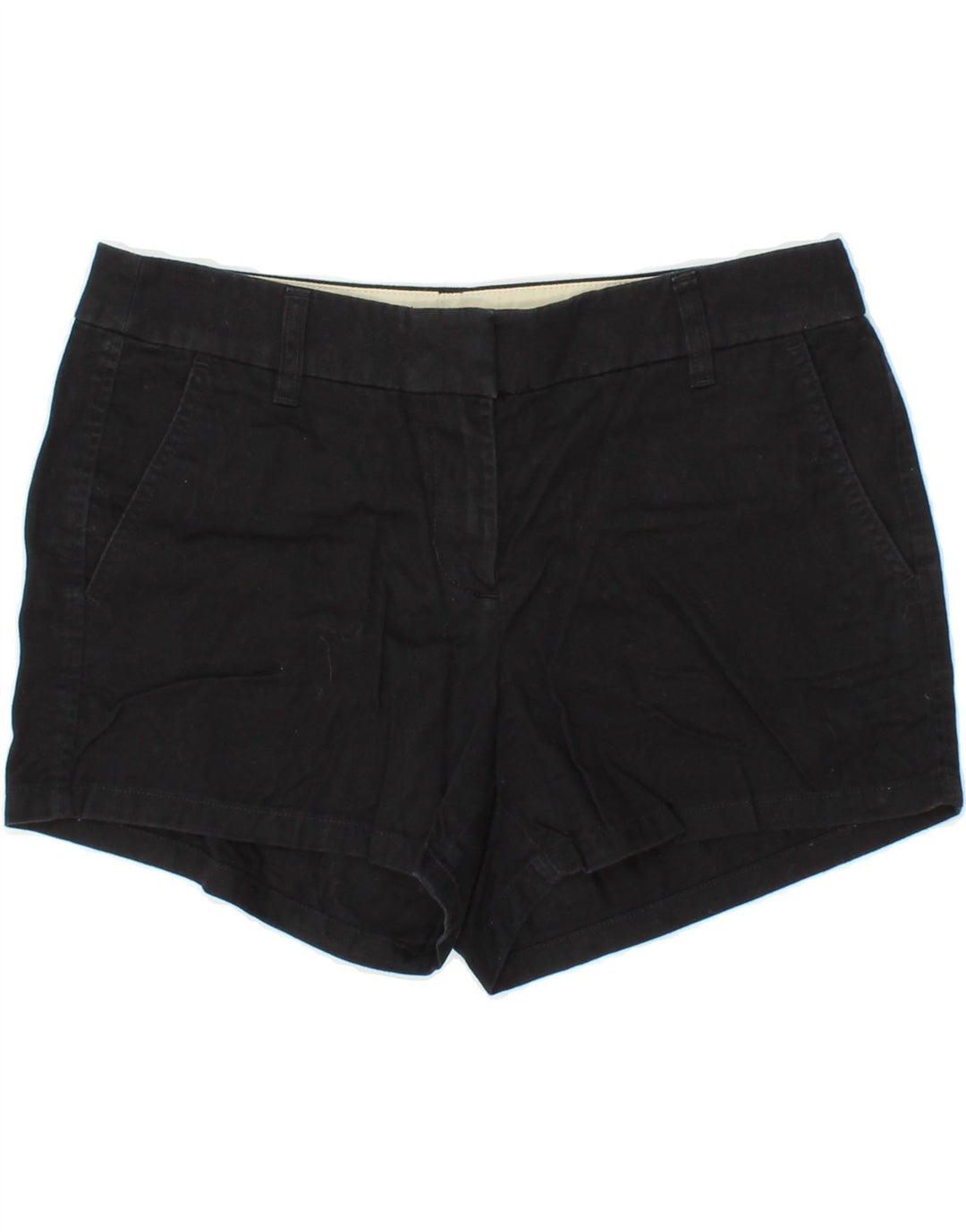 J. CREW Womens Chino Shorts US 6 Medium W30  Black Cotton Vintage J. Crew and Second-Hand J. Crew from Messina Hembry 