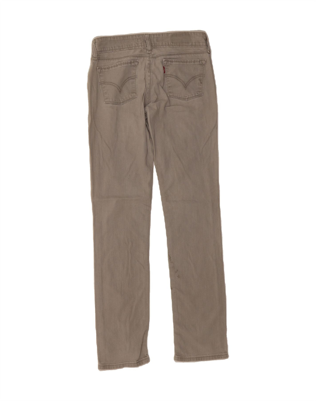LEVI'S Womens 571 Slim Jeans W30 L34 Grey Cotton Vintage Levi's and Second-Hand Levi's from Messina Hembry 